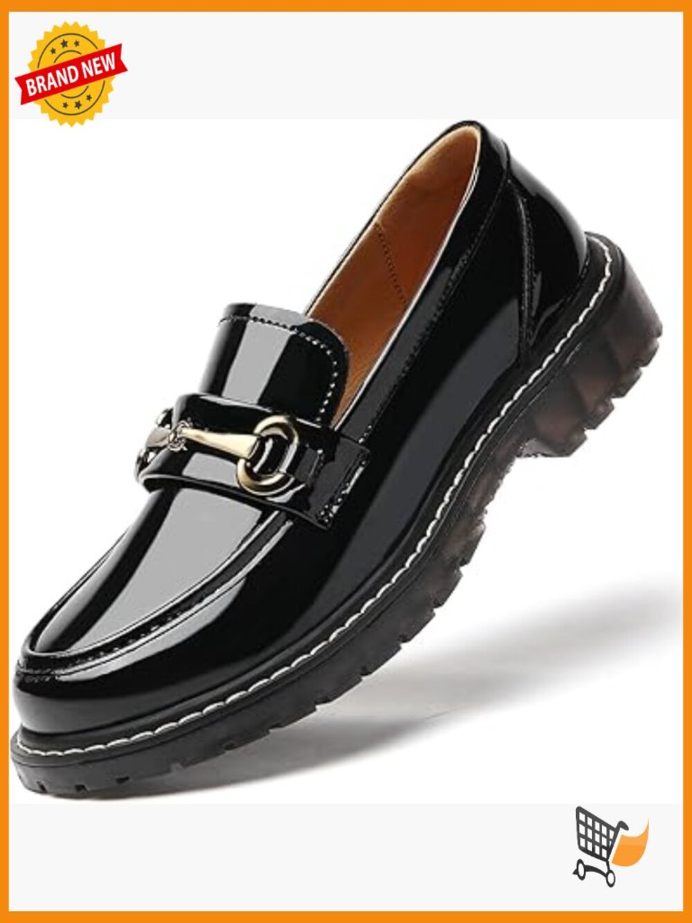 Classic Women's Loafers Slip-Ons Low Heel Business Casual Shoes